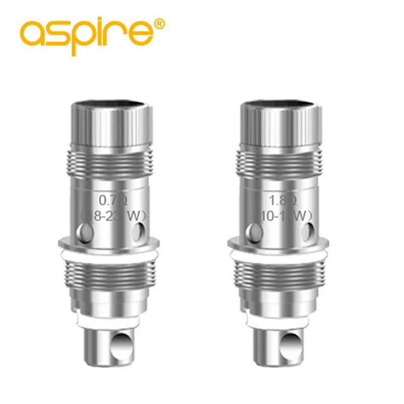 5 шт./лот Aspire Наутилус 2 BVC катушки Vape катушки 0,7/1,6/1,8 Ом замена электронных сигарет катушки для Наутилус мини/Наутилус Aio/K3