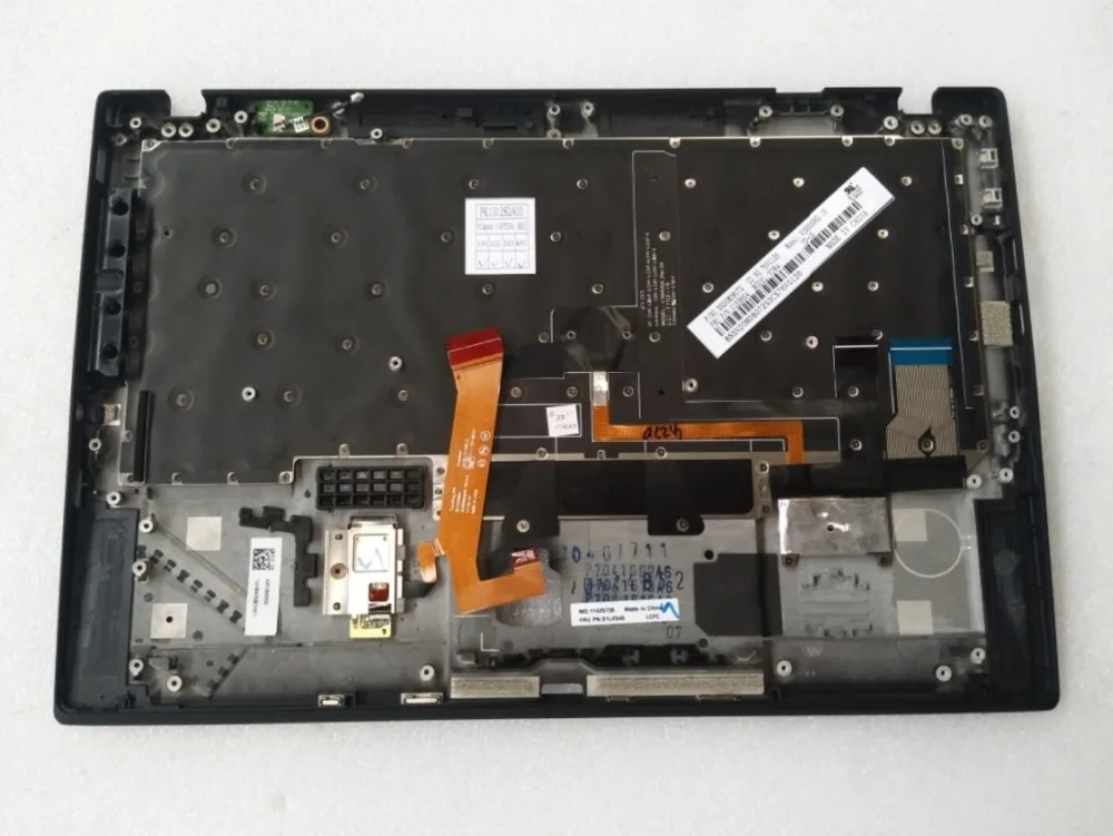 Для lenovo Thinkpad X1 Carbon 5th Gen Упор для рук Панель рамка Крышка США Английский Клавиатура с подсветкой FRU 01LX508 01HY027 01LX548