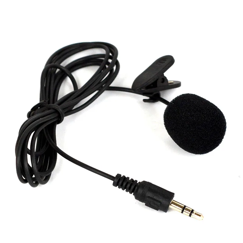 

1Pcs 3.5mm Hands-free Clip On Mini Lapel Microphone Mic For Computer PC Suitable For Headset Microphone And Computer Microphone