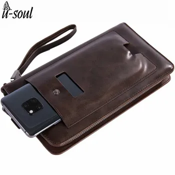 

Men's Clutch Bag Long Wallet Multi-function Creative Hand Bag Wallet Mobile Wallet Luxury Wallet ZF10150