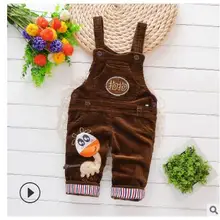 Горячая Распродажа, комбинезон для маленьких мальчиков, комбинезон, одежда для малышей, штаны, боди для девочек, ковбойская хлопковая плотная Осенняя верхняя одежда с рисунком