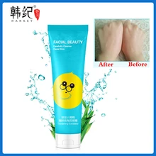 Nowy HANKEY krem złuszczający do twarzy płyn do demakijażu naturalny złuszczający wybielanie rozjaśniający Peeling krem żel Peeling do twarzy usuwanie 100g(China)