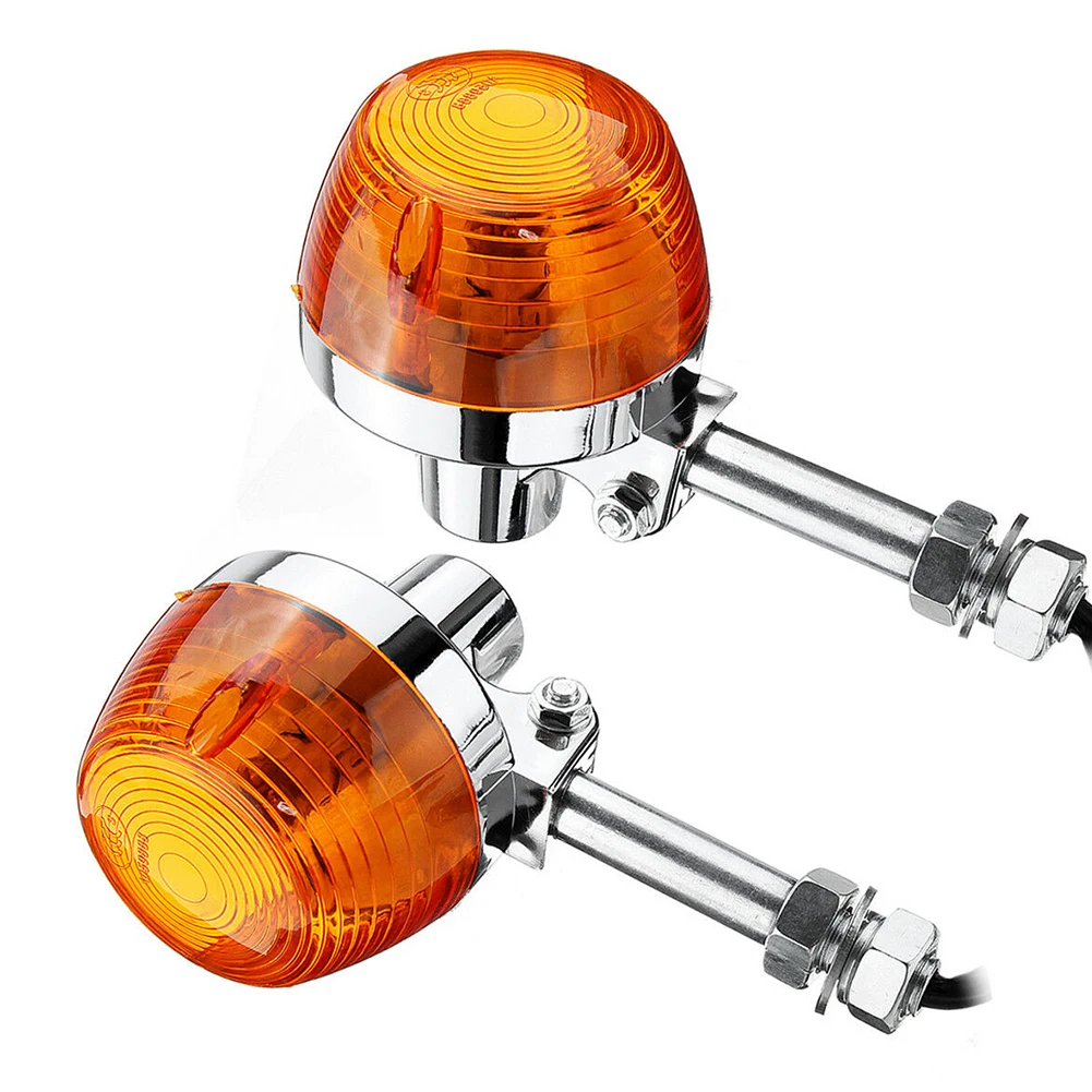 Лампа Легкая установка Янтарный маленький Электрический мотоцикл поворотник светильник наружная Замена яркие части для Honda C70 CT70 CT90