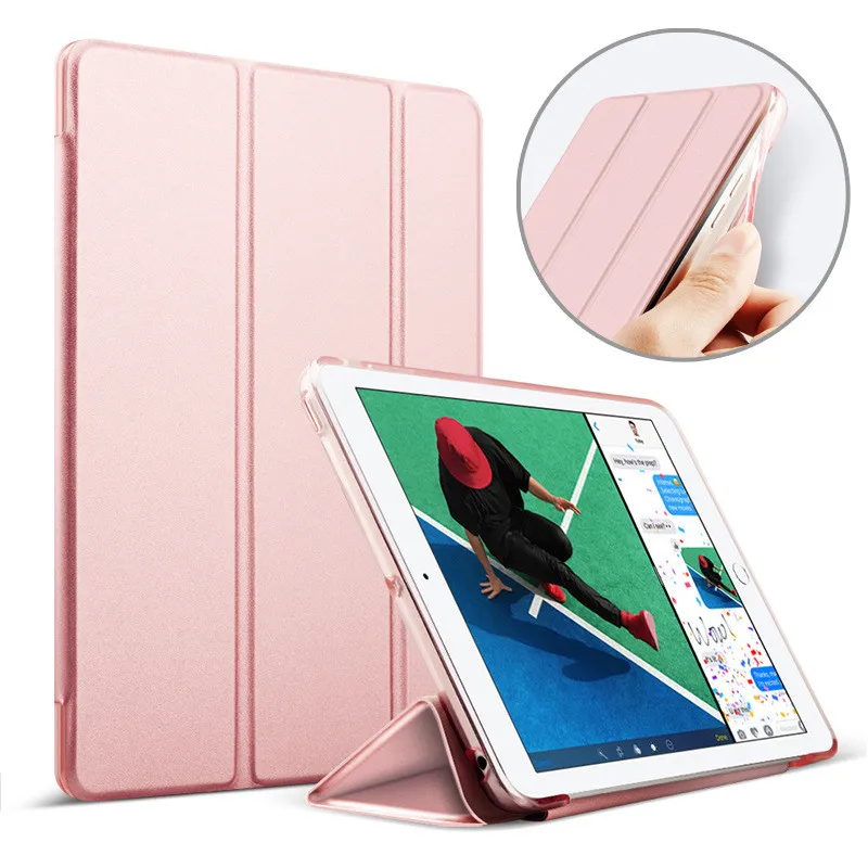 Чехол для iPad 10,2 7-го поколения ультра тонкий трехслойный смарт-чехол из искусственной кожи для iPad 10,2 чехол Автоматический Режим сна/пробуждения+ стилус