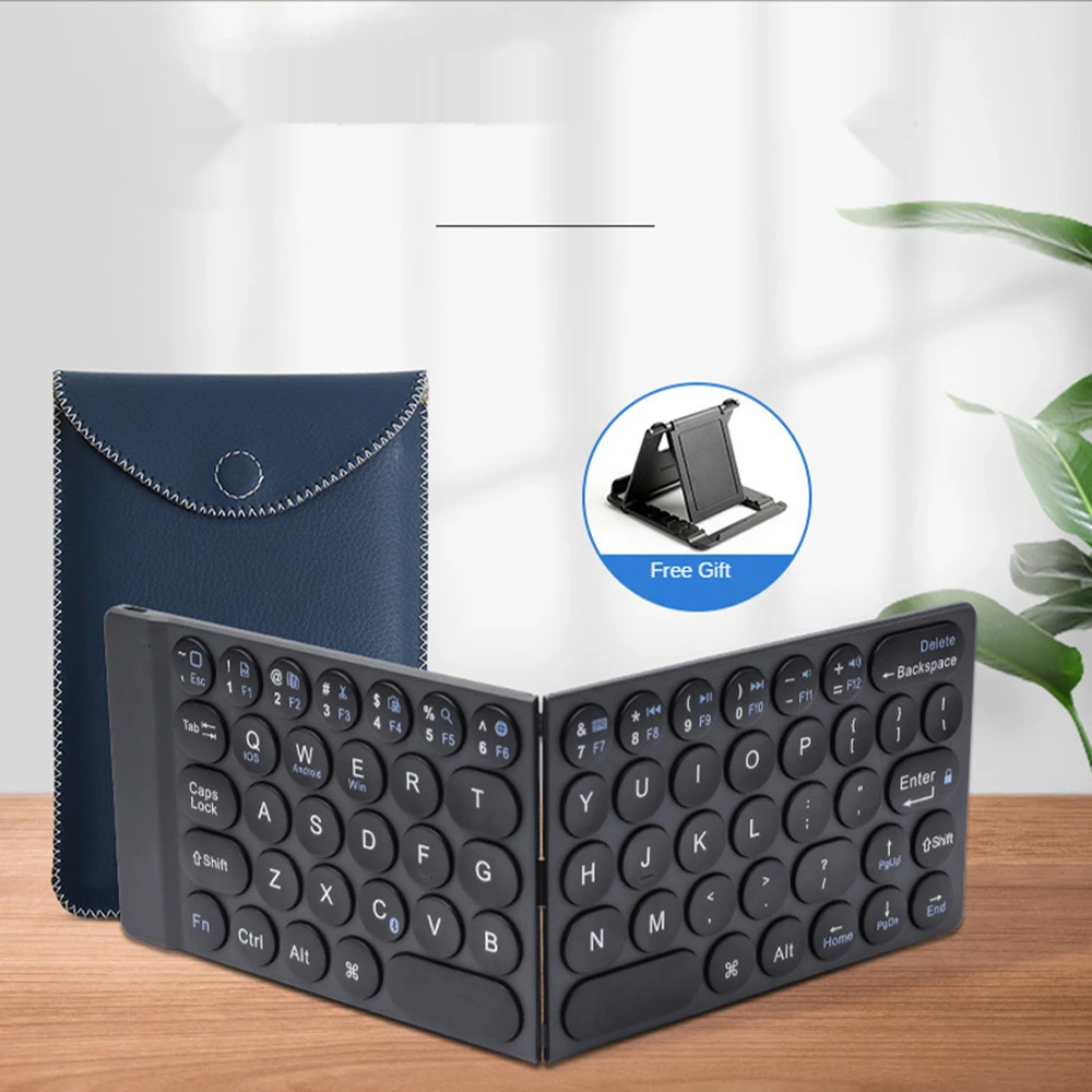 Jelly Comb Folding Wireless Keyboard Bluetooth For Ipad Phone Tv Gaming