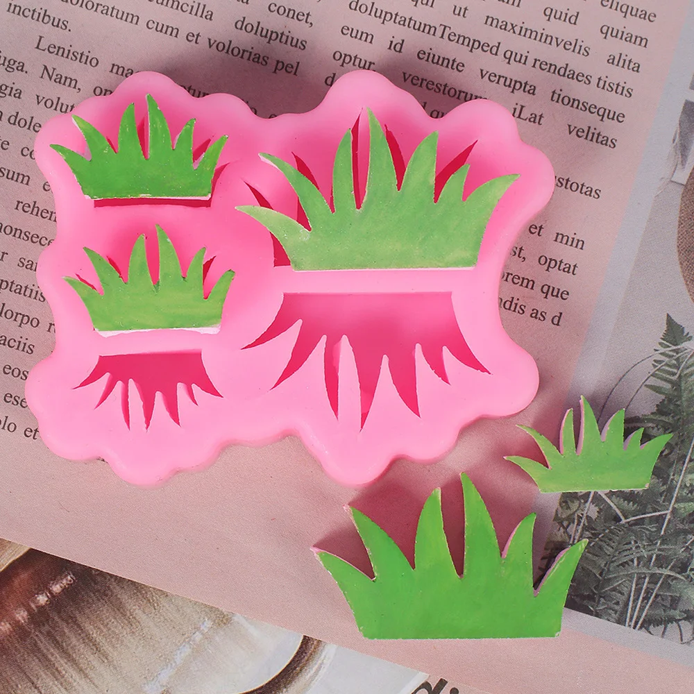 Wine Bottle Grape Grass Ice cream Cup Silicone Cake Mold Tool Chocolate Liquid Silica Gel Mould Kitchen Baking Clay | Дом и сад