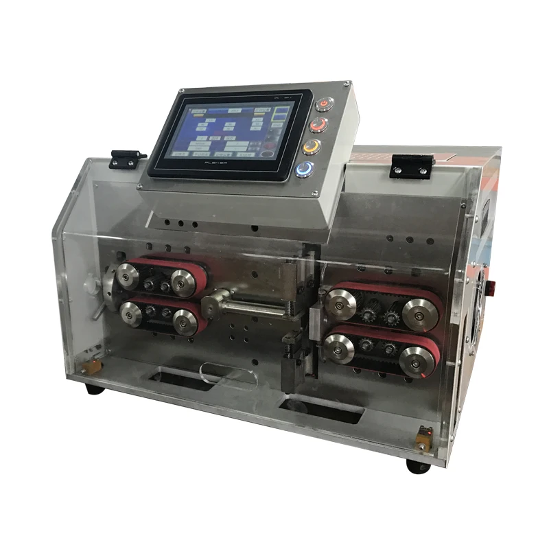  SWT508 YHT2 Automatic Peeling Striping Cutting Machine For Wire Computer Strip Wires 3-10mm Double 