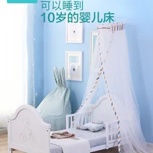 Европейская детская кроватка для новорожденных из цельного дерева, многофункциональная комбинированная кровать, съемная детская прикроватная кровать