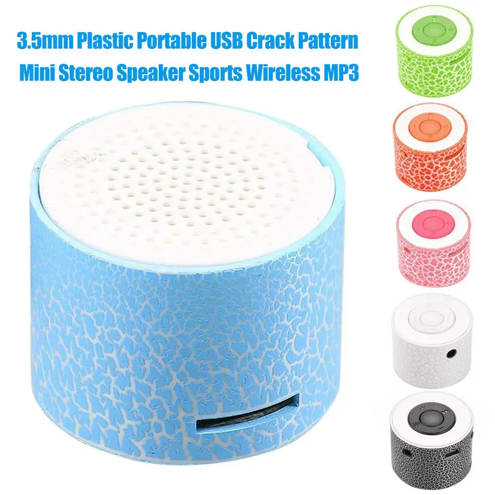 

3.5mm Plastic Portable Wireless Loudspeaker Sound speaker Mini Stereo Speake Sports Wireless MP3 Waterproof Speaker