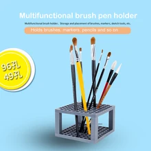 49/96 отверстие кисть для рисования, ручка держатель многофункциональный стойка для карандашей Дисплей стенд Поддержка держатель акварель Краски ing щетка держатель для хранения