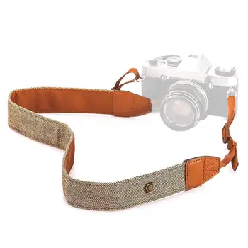 

Universal Adjustable Camera Shoulder Neck Strap Cotton Leather Belt For Nikon Canon DSLR Cameras Strap Accessories Part