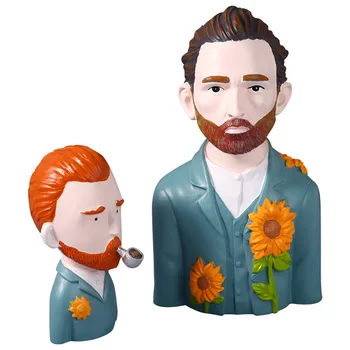 

Nordic Light Luxury Celebrity Painter Mr. Van Gogh Decoration Art Character Living Room Model Room Home Decoration Accessories