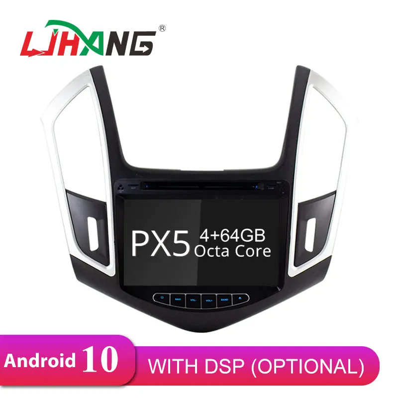LJHANG Android 10 Автомобильный DVD плеер для CHEVROLET CRUZE 2013 2014 2015 GPS Navi Мультимедиа Стерео