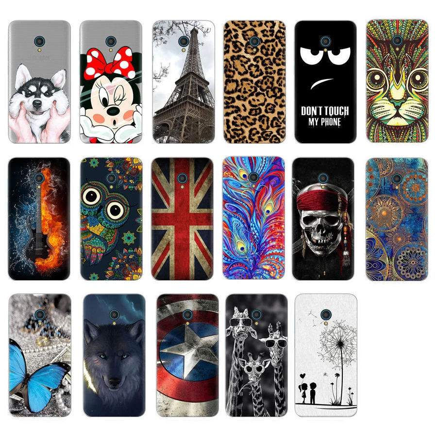

Alcatel U5 4G Case Silicone Soft TPU for Alcatel U5 4G 5044D 5044Y Phone Case Back Cover Cartoon Cute Shell Funda 5.0"