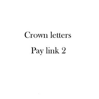 

Custom Crown Letters With CZ Tennis Chain And Send By Usps