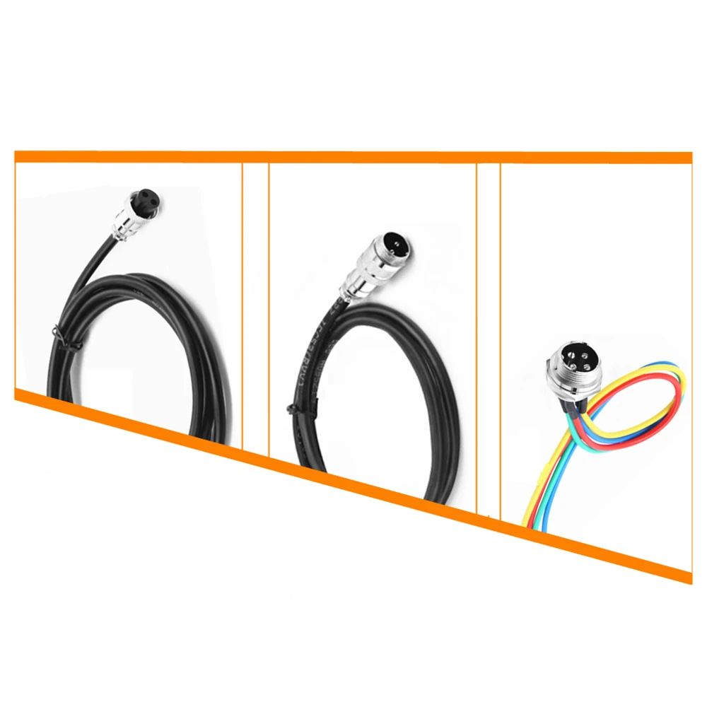 Connecteur Aviation GX12 Plaqué Or 3 Broches – Lot De 2 Avec Fiche Femelle à Souder, 400V/5A