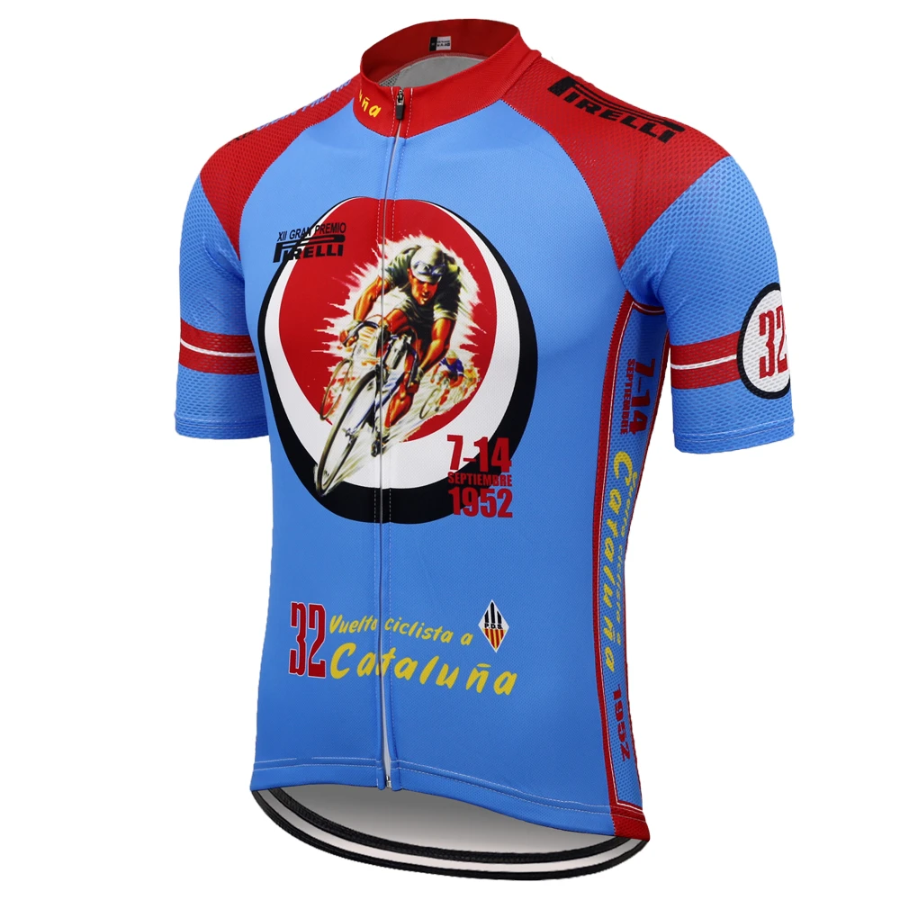 Maillot de Retro de antiguo, ropa clásica para bicicleta, maillot de triatlón, 1952|Maillot de ciclismo| - AliExpress