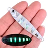 Fishing Glow Jigs 7g/10g/14g/21g/28g Lead Lure Shore Cast Metal Jig Spoon Sea Bass Casting Bait Artificial Fishing Lures ► Photo 1/6