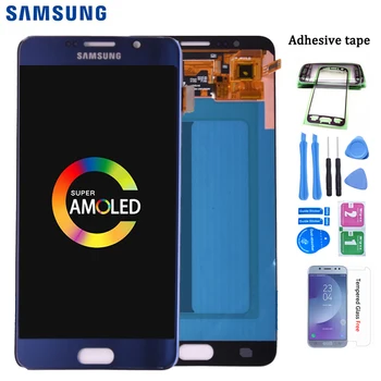 

Super Amoled For Samsung GALAXY Note 5 N9200 N920F N920T N920A N920V N920C LCD Display With Touch Screen Digitizer Assembly