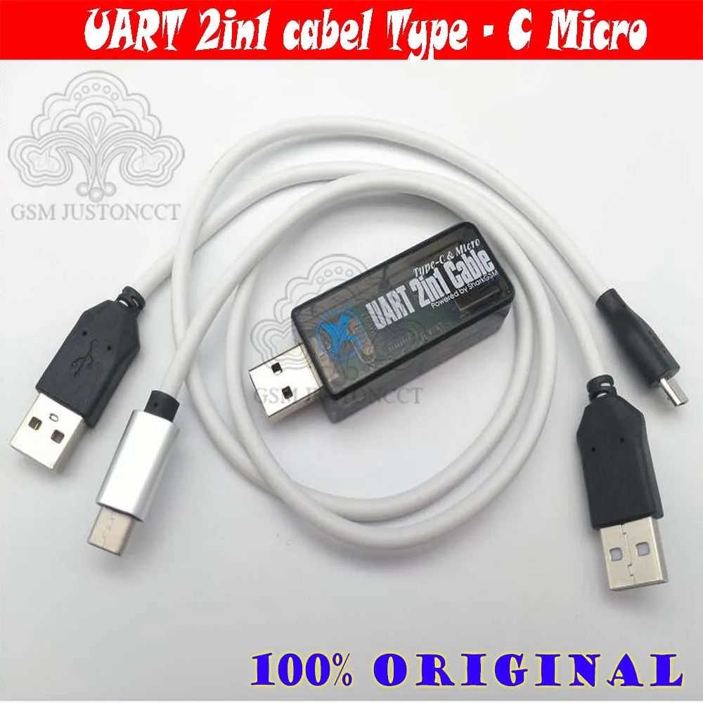 Новейший UART 2 в 1 кабель Type - C Micro для eft dongle octoplus frp chimera tools | Мобильные телефоны и
