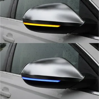 

Blue Dynamic Mirror Blinker for Audi A6 C7 C7.5 4G S6 LED Turn Signal 2013 2014 2015 2016 2017 2018 RS6 Sline tuning parts