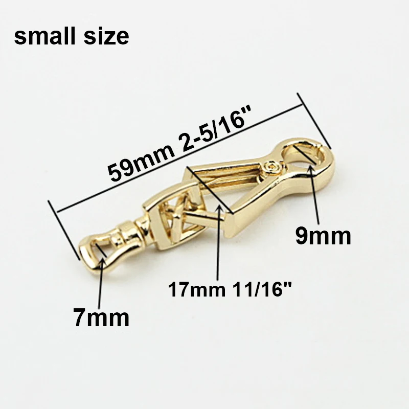 1-2-5sets High Quality Metal Purse Hardware Complete Set of Bamboo Handle  Bag Accessories Wallet