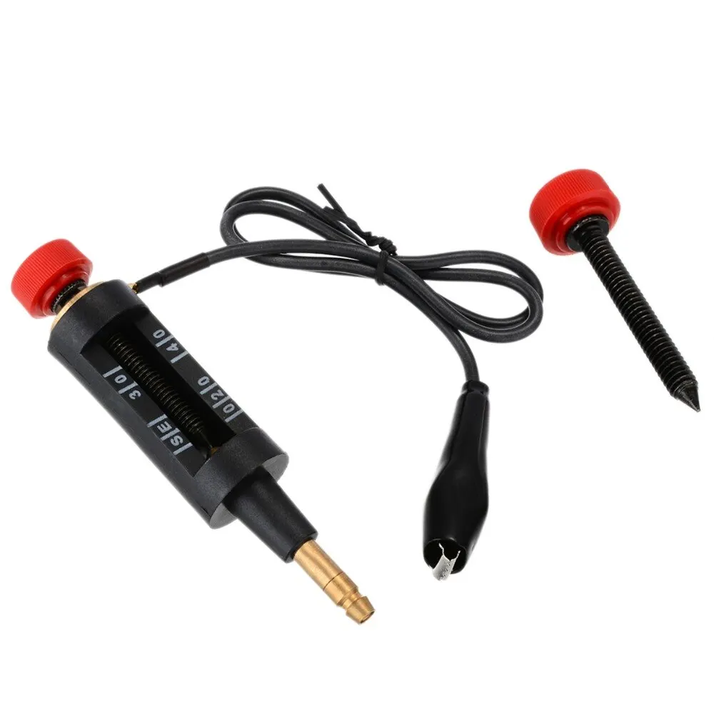 

1pcs Adjustable Spark Plug Tester High Energy Ignition Spark Plug Tester Wire Coil Circuit Diagnostic Test Tool