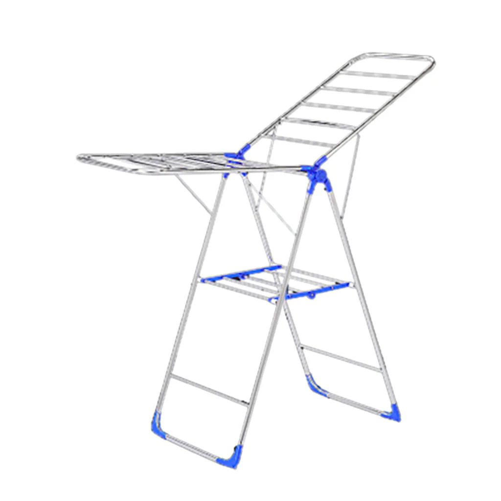 Обновление хранения складной хранения операции из нержавеющей стали сушилка напольная Складная домашняя сушилка