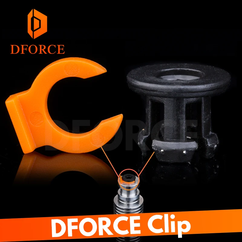 DFORCE зажим трубный Bowden муфта для металла E3D радиатора bowden трубка цанга Для trianglelab