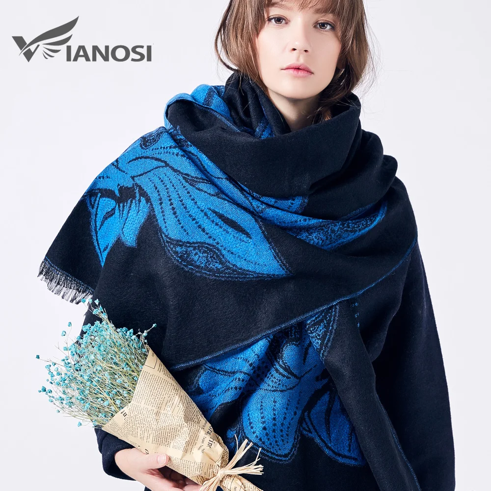 

VIANOSI Brand Winter Women Scarf Soft Warm Shawl Fashion Cachecol Thicken Long Scarf Echarpe Women