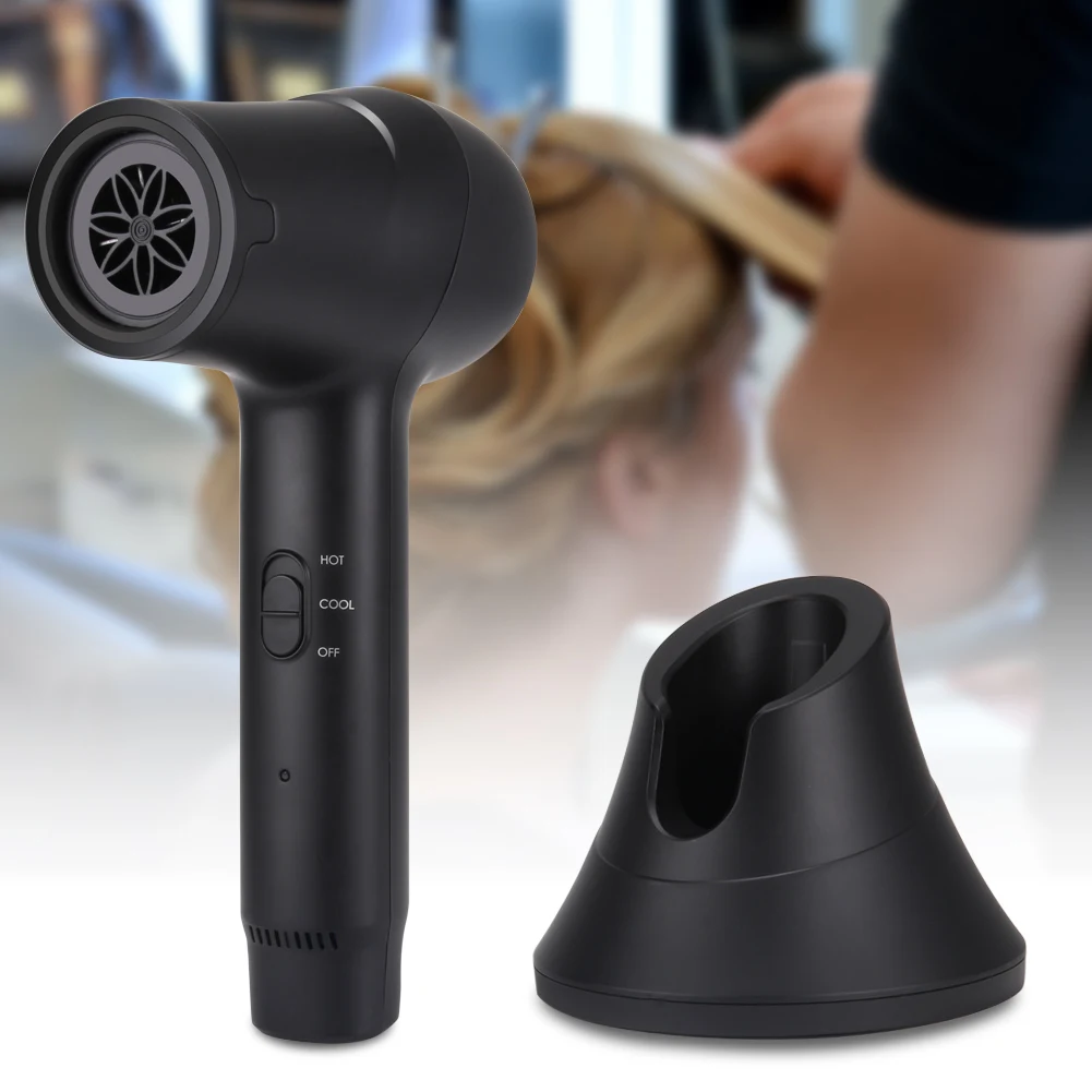 

Professional Salon Hair Dryer Wireless Charging Base Hair Blow Dryer Strong Wind Machine MH88