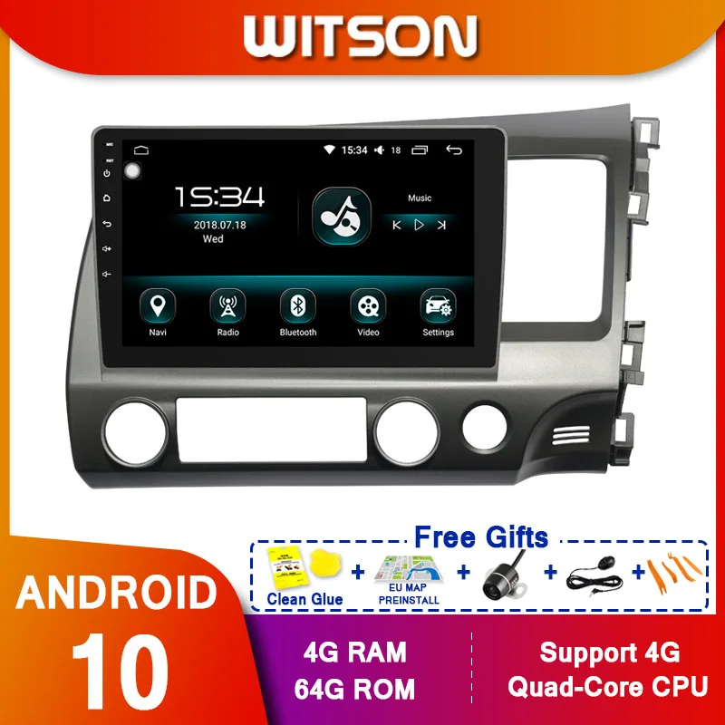 WITSON 10 2 &quotFULL HD сенсорный экран Android 0 Восьмиядерный Автомобильный GPS