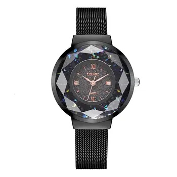 

Simple Alloy Net Belt watch Women Luxury Fashion relogio masculino Quartz Women's PrismaticI Shape Dials Wrist Watch WM1046