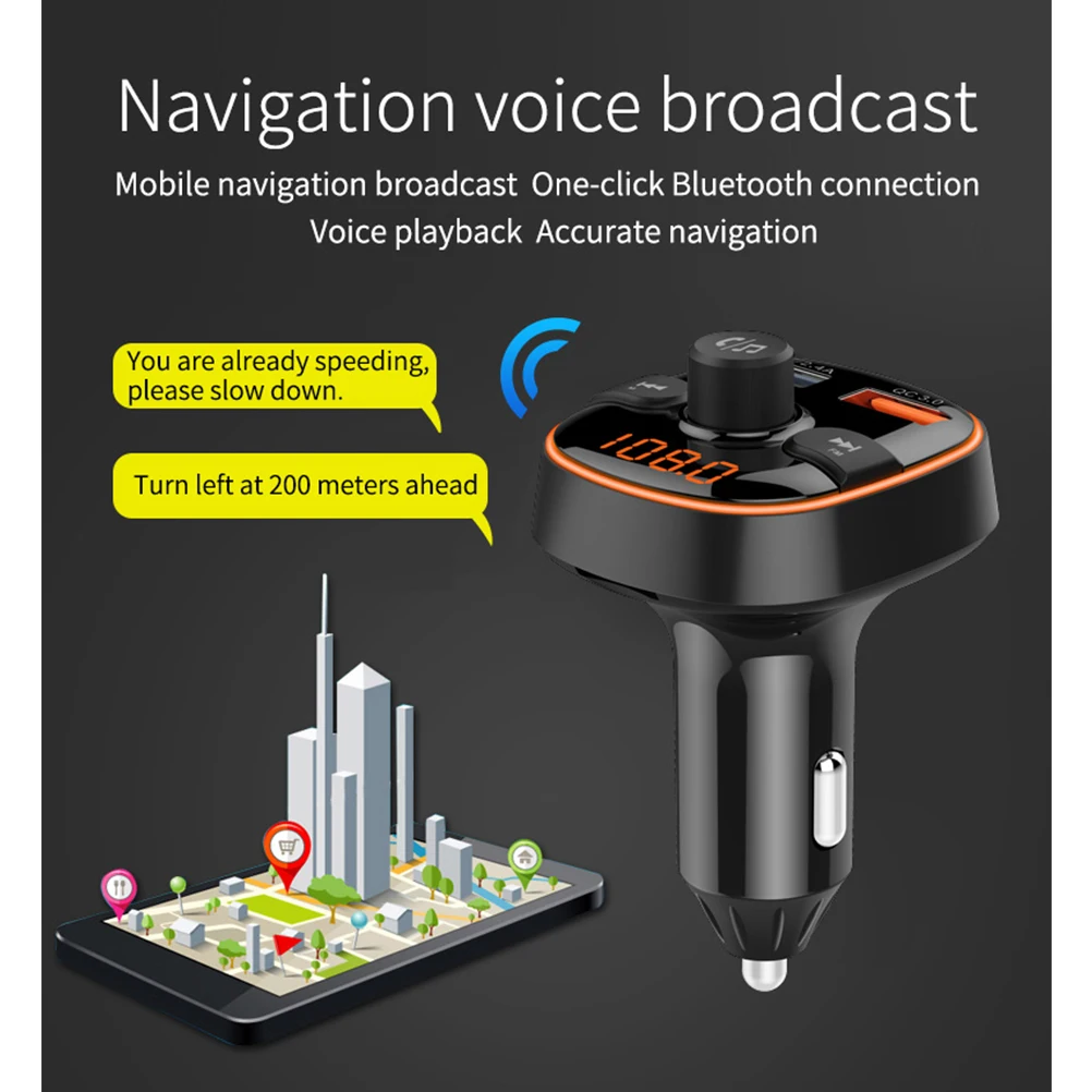 Bluetooth FM модулятор для автомобиля автомобильное радио mp3 плеер передатчик быстрое