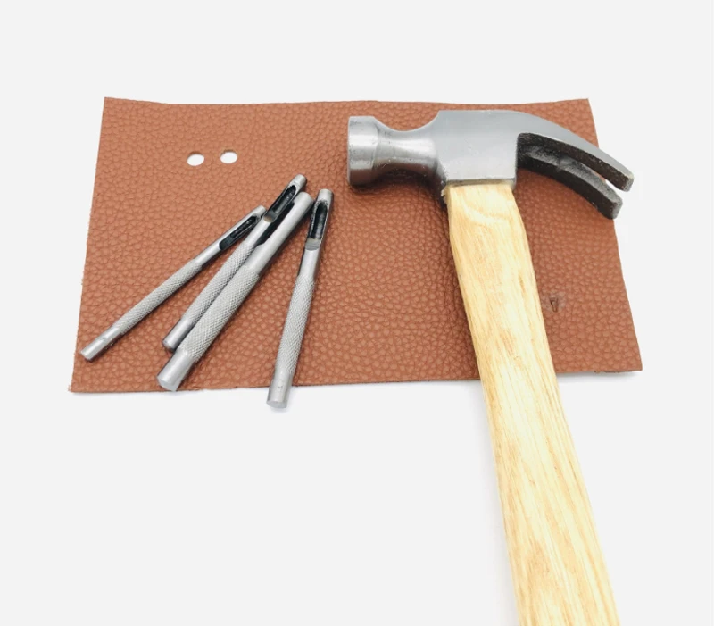 Leather hole punch Leather puncher Punching leather hole punch round steel 1mm-30mm