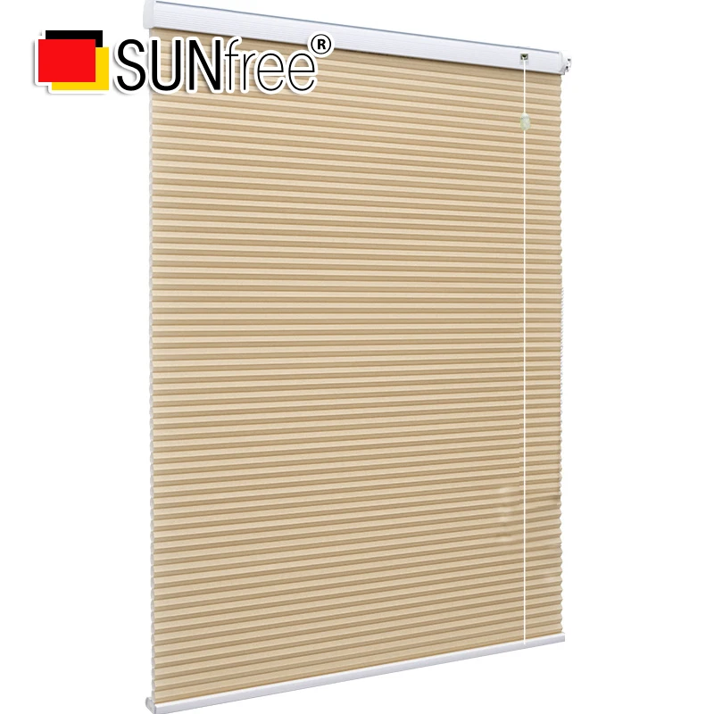 Rope System blinds Cellular Shades Daylight and Blackout fabric Noise Reduction