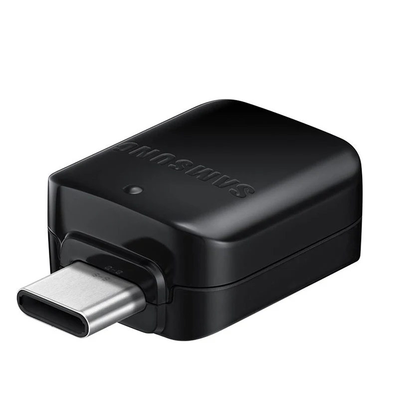 Оригинальный адаптер USB type c otg для Samsung Galaxy A70 A50 S8 S9 plus note 8 A3 A5 2017 поддержка флеш