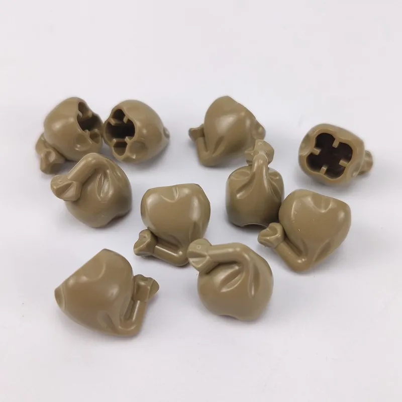 

10PCS/Set Compatible for Legoing Bricks Santa Claus Bag MOC Creator Building Blocks Toys for Children for Creator DIY Parts