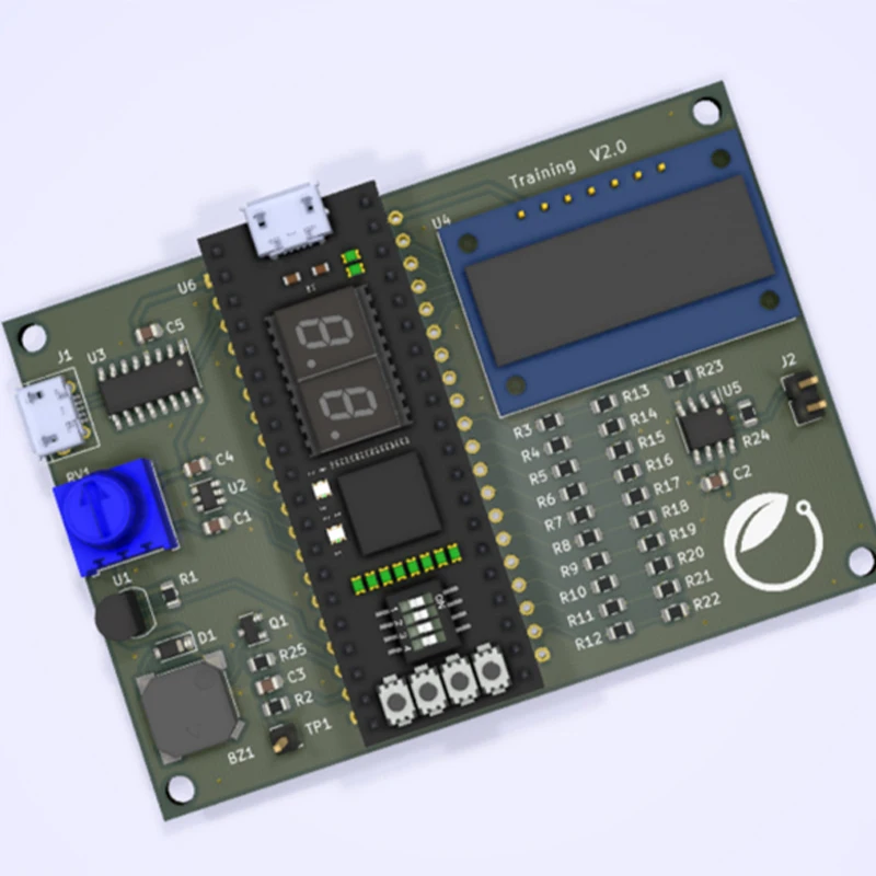 STEP FPGA Базовая тренировочная плата Расширенный модуль ADC DAC образования сигнала