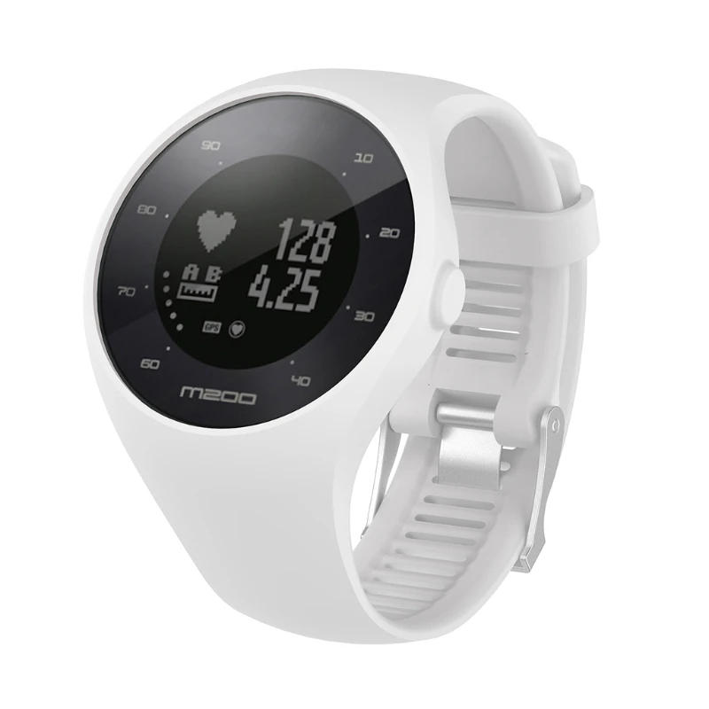 W Силиконовые часы Браслет замена для Polar M200 gps часы - Цвет: W