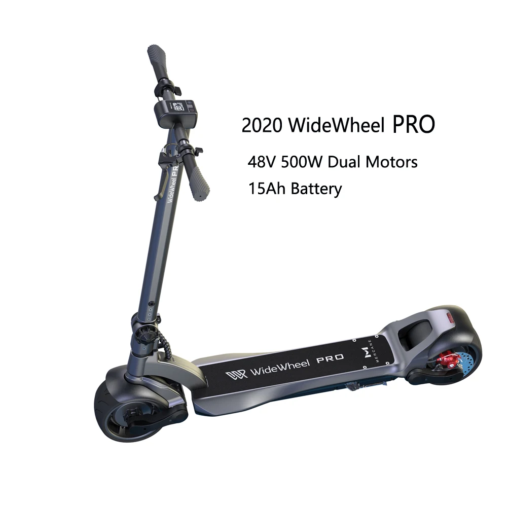 2020 электрический скутер Mercane WideWheel Pro Smart Scooter 48 в 1000 Вт Kickscooter Larga Ruota Doppio Motore scooter Freno