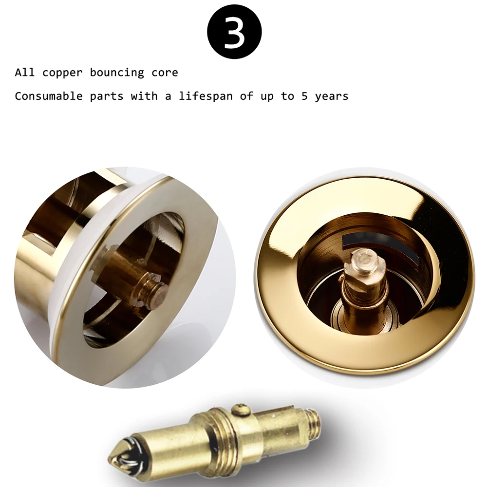 Brass Basin Sink Pop-Up Drainage Square Antifouling Easy To Clean Kitchen Pipe Bathroom Accessories basin sink drain basin drain stopper bathroom sink stopper bathroom sink plug washbasin drain plug