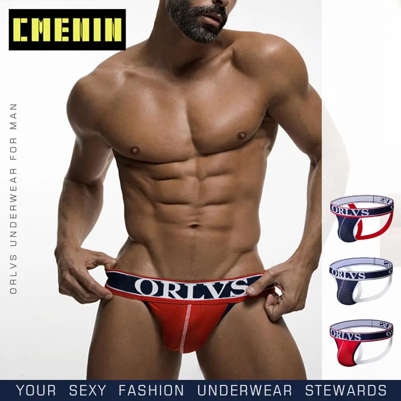 

Gay Underwear Men Thong men jockstrap mens thongs and g strings sissy panties string men lingerie Underpants Pure Cotton Briefs