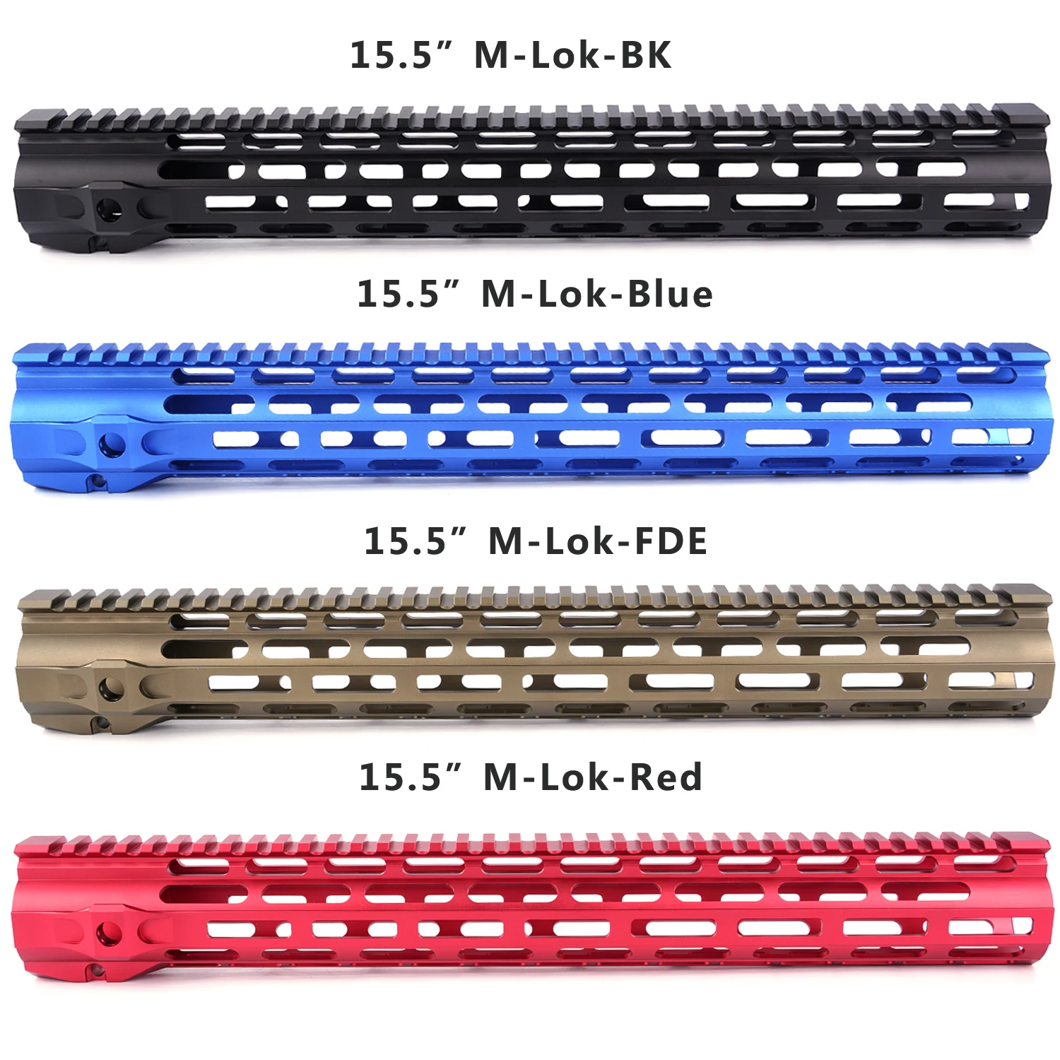 15," ar15 handguard free float mlok handguard M4 система крепления черный/синий/FDE/красный handguard airsoft mlok grip