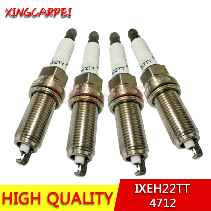 

IXEH22TT 4712 (4pcs) Iridium Power Spark Plug For Nissan 350Z Z33 Murano Z51 Stagea M35 IXEH22TT-4712 Auto Part