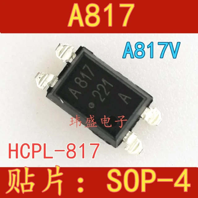 A817 SOP4 Transistor Output Optocoupler Original, 51 OFF
