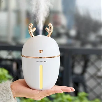 

450ML USB Light Lamp Air Humidifier Aroma Essential Oil Diffuser For Home Office Aromatherapy Humidificador Difusor With night