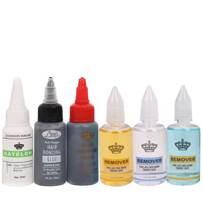 Black Hair Weft Bonding Glue Hair Weave Bond Waterproof Super Glue And