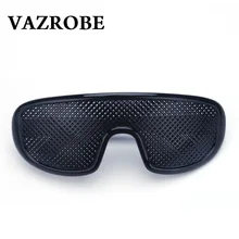 Vazrobe очки с отверстиями 2 шт./партия черные противоутомляющие солнцезащитные очки с мелким отверстием против близорукости очки Высокое качество пластик