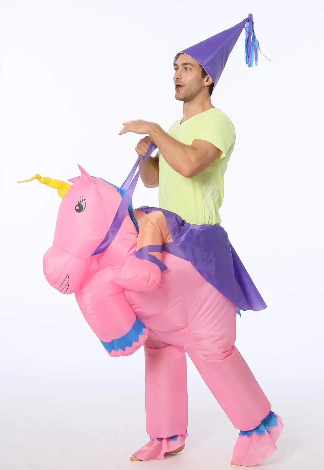 Disfraz Unicornio Hinchable para niña